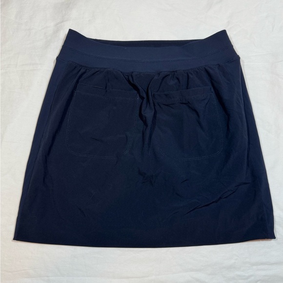Athleta Navy Mini Skort Size 2 - Picture 4 of 9